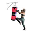 Iron Jack Heavy Bag Boxing Punching Bag MMA Training Unfilled 3 in 1 Full Set, MMA Gloves, Wall Bracket Hanging Chain, Sandbag for Kickboxing, Karate, Muay Thai, Martial Arts - Canvas Training Bag view 2