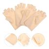 Healifty 2pairs Breathable Half Finger Spandex Gloves for Outdoor Riding Touchscreen Compatible Lightweight for Cycling and Driving view 2