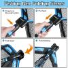 PLUSINNO Floating Fishing Net for Steelhead, Salmon, Fly, Kayak, Catfish, Bass, Trout Fishing, Rubber Coated Foldable Landing Net with Telescoping Pole Handle, Fishing Gear and Gifts for Men (1.0M) view 4
