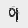 Bicycle Accessories Bicycle Water Bottle Holder Adapter Cycling Handlebar Water Bottle Cup Holder Aluminum Alloy MTB Bike Bottle Cage Bracket Clip Bike Parts (Color : Silver) view 2
