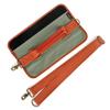 TOURBON Lightweight Canvas Golf Club Carrier Sleeves Bag with Shoulder Strap (Green) view 3