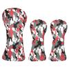 Golf Builder 3pcs/Set Red Camouflage Golf Club Driver Fairway Wood Head Covers 1 3 5 Wood Covers view 1