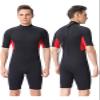 FLEXEL Shorty Wetsuit for Men and Women, 2mm 3mm Neoprene Back Zip Diving Suit Keep Warmth in Cold Water for Diving Snorkeling Surfing Swimming view 1
