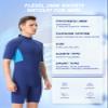 FLEXEL Shorty Wetsuit for Men and Women, 2mm 3mm Neoprene Back Zip Diving Suit Keep Warmth in Cold Water for Diving Snorkeling Surfing Swimming view 2