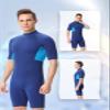 FLEXEL Shorty Wetsuit for Men and Women, 2mm 3mm Neoprene Back Zip Diving Suit Keep Warmth in Cold Water for Diving Snorkeling Surfing Swimming view 3