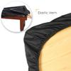 COOSOO Shuffleboard Table Cover Waterproof Outdoor 9FT 12FT 14 FT Shuffleboard Table Cover Weather Resistant Dustproof Furniture Protective Black view 4