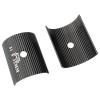 1pair Bike Handlebar Shims, Aluminum Alloy Stem Reducer Practical Bike Handle Shim, Bicycle Handlebar Conversion Sheet, Universal Bike Handlebar Spacers Clamp(Black,Size:31.8mm to 35mm)