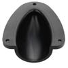 4 Pcs Large Nylon 3" Marine Wire Cable Vent Cover, Clamshell Vent for Boat, Smooth Edge Thickness 1/8", Size: 3" x 2-1/2", Height: 1.1", Wire Vent Cover, Clamshell Vent, Free Installation Screws view 2