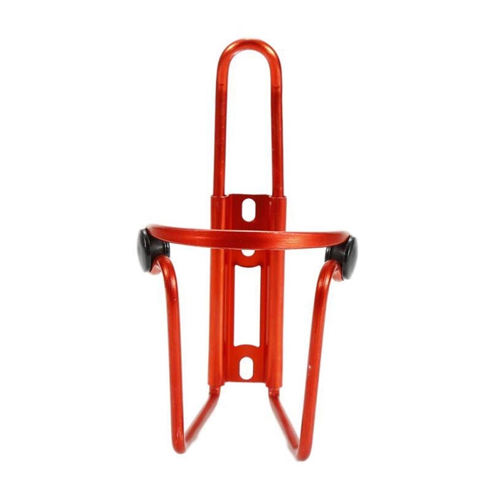 SJHY Bicycle Accessories Outdoor Metal Water Bottle Rack Cage Holder Aluminum Alloy Bike Cycling Bottle Holder Mountain Folding Bike Cage Bike Parts (Color : Red)