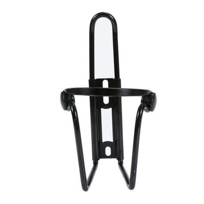 SJHY Bicycle Accessories Outdoor Metal Water Bottle Rack Cage Holder Aluminum Alloy Bike Cycling Bottle Holder Mountain Folding Bike Cage Bike Parts (Color : Black)