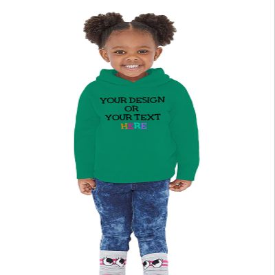 Awkward Styles Personalized Hoodie for Girls Boys Toddler DIY Design Photo Text Custom Sweatshirt 2-6 Years Old Kelly 4T