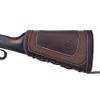 WAYNE'S DOG Leather Ammo Holder Buttstock Cheek Rest for 15pcs .22, .22LR, .22MAG, .17 hmr (Coffee) view 2