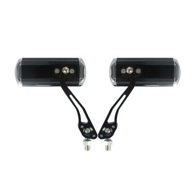 Bicycle Accessories 1 Pair 360 Mountain Bicycle Handlebar Rearview Mirror Safe Rear Mirror Suitable for Most Bike Handlebar Bike Parts (Color : 01)