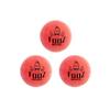 Fooz Headz Foosballs Professional Tournament Quality - Just Like The Pros Use, Official Regulation Size - Set of 3 Urethane Foosball Balls (Red) view 1