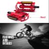SJHY Bicycle Accessories 1 Pair Aluminum Alloy Pedal Bicycle Pedal Mountain Road Bike Part Pedal Cycling Bike Ultra-Light Hollow Bearing Pedals Bike Parts (Color : Blue) view 2