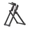 SJHY Bicycle Accessories Bicycle Tool Repair Rack Maintenance Rack Bicycle Turntable Folding Mountain Wheel Calibration Plate Bike Parts (Color : Black) view 1