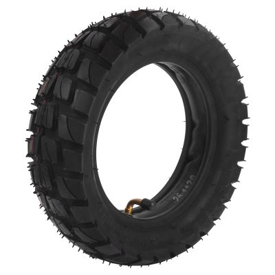 Dilwe Electric Scooter Tire, Rubber Inflatable Tire and Inner Tube 10in Tyre Electric Scooter Upgrade Spare Replacement Part