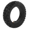 Dilwe Electric Scooter Tire, Rubber Inflatable Tire and Inner Tube 10in Tyre Electric Scooter Upgrade Spare Replacement Part view 1