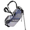 MacGregor Golf VIP 14 Divider Stand Carry Bag with Full Length Dividers, Grey/Blue view 1