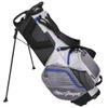 MacGregor Golf VIP 14 Divider Stand Carry Bag with Full Length Dividers, Grey/Blue view 2
