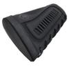 Leather Ammo Holder Buttstock Cheek Rest for 15pcs .22, .22LR, .22MAG, .17 hmr (Black) view 2