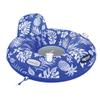Aqua Leisure Supreme Lake Tube Hibiscus Pineapple Royal Blue w/Docking Attachment view 1