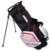 MacGregor Golf VIP 14 Divider Stand Carry Bag with Full Length Dividers, Black/White/Red view 2