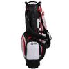 MacGregor Golf VIP 14 Divider Stand Carry Bag with Full Length Dividers, Black/White/Red view 3