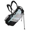 MacGregor Golf Ladies VIP 14 Divider Stand Carry Bag with Full Length Dividers Black/Grey/Sky Blue view 1