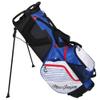 MacGregor Golf VIP 14 Divider Stand Carry Bag with Full Length Dividers, Blue/White view 2