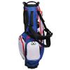 MacGregor Golf VIP 14 Divider Stand Carry Bag with Full Length Dividers, Blue/White view 3