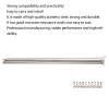 Spokes, 10 Sets 14G Stainless Steel Spokes 270mm/10.6in with Nipples for Road Mountain Bike(270mm) view 3