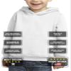 Awkward Styles Personalized Hoodie for Girls Boys Toddler DIY Design Photo Text Custom Sweatshirt 2-6 Years Old Red 5/6 view 2