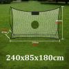 Soccer Goal Hua Outdoor Portable Football Goal, Football Training Frame with Pop-up Net, for Children and Adults Home Garden Playground, with Storage Bag view 2