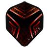 LSTYLE L1 Standard Dart Flights  EZ  Genesis  Red  1 Set  Pre-Molded view 3