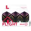 LSTYLE L1 Standard Dart Flights  EZ  Genesis  Rainbow  1 Set  Pre-Molded view 1