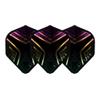 LSTYLE L1 Standard Dart Flights  EZ  Genesis  Rainbow  1 Set  Pre-Molded view 2