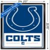 NFL Indianapolis Colts - Logo 21 Wall Poster, 34L" x 22.4W", Black Framed Version view 3