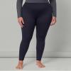 32 Degrees Heat Womens Ultra Soft Thermal Lightweight Baselayer Legging Pant, Stormy Night, X-Large view 4