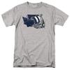 Western Washington University Official State Shape Unisex Adult T-Shirt, State Shape, 4X-Large view 1