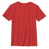 Disney Characters Mickey Friends Wreath Boy's Solid Crew Tee, Red, Large view 3