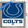 NFL Indianapolis Colts - Logo 21 Wall Poster, 34L" x 22.4W", Bronze Framed Version view 3