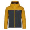 Rab Men's Arc Eco Waterproof Breathable Jacket for Hiking & Skiing - Dark Butternut/Beluga - Large view 1