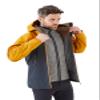 Rab Men's Arc Eco Waterproof Breathable Jacket for Hiking & Skiing - Dark Butternut/Beluga - Large view 4