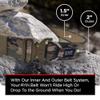AYIN TACTICAL Belt Quick Release Rigger MOLLE Belt 1.5 inch Inner & 2 inch Outer Range Tactical Heavy Duty (Multicam, MD-LG) view 4