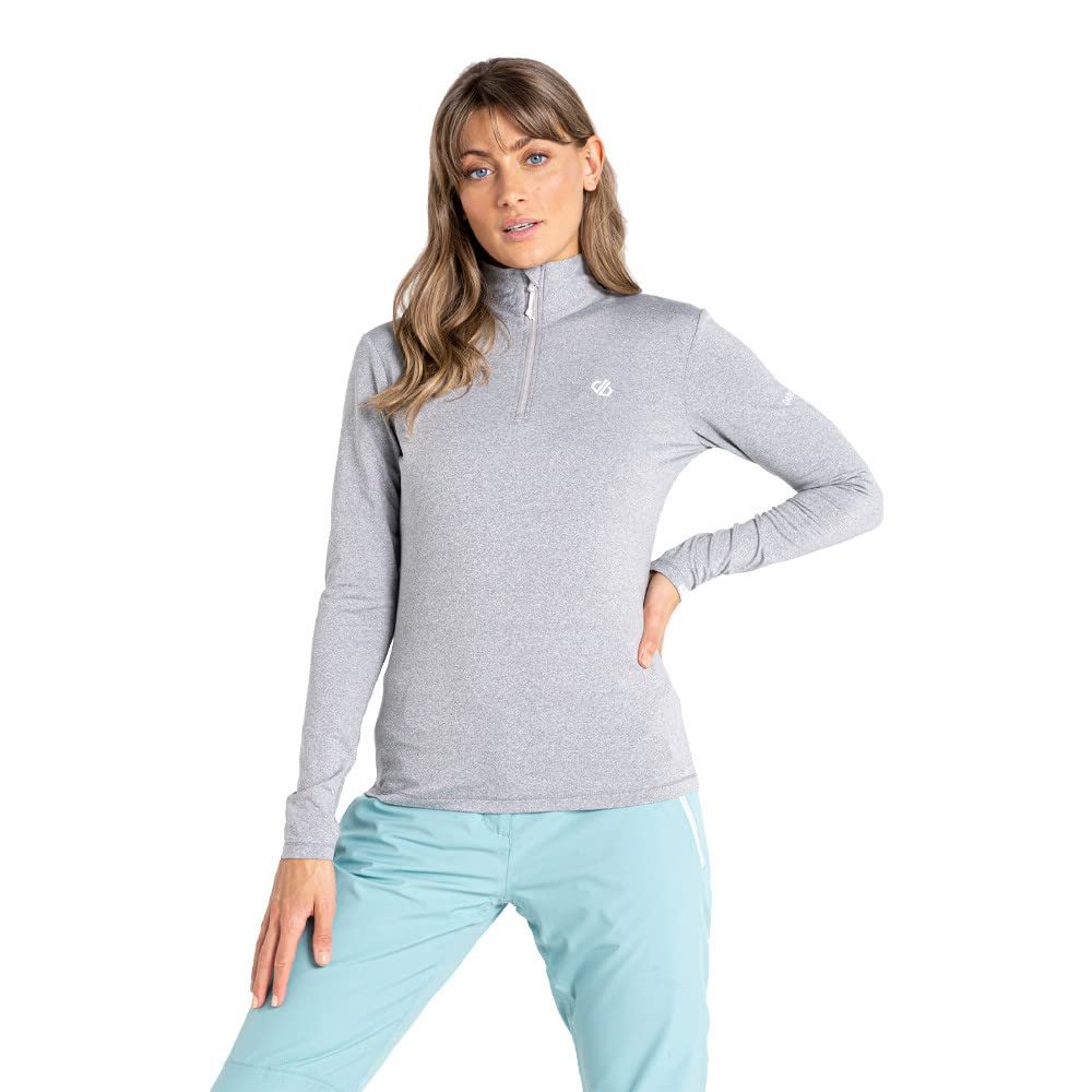 Regatta Womens/Ladies Marl Lightweight Base Layer Top (10 US) (Ash Grey Marl)