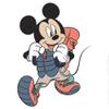 Disney Girl's Mickey & Friends Backpacking T-Shirt - White - Small view 2