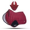 GLP Close Contact Jumping Saddle Cloth Numnah Saddle Pads Free Ear (Ship from USA) (Cob/Pony, Maroon) view 1