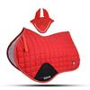 GLP Close Contact Jumping Saddle Cloth Numnah Saddle Pads Free Ear (Ship from USA) (Full, Red) view 1