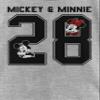 Disney Mickey & Friends 28 Collegiate Girls T-Shirt Athletic Heather view 2